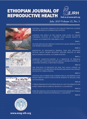 View Vol. 17 No. 3 (2025): EJRH July, 2025